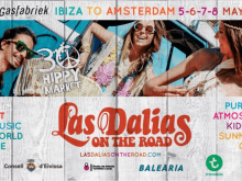 StyleTrash staat ook op Ibiza's grootste Hippiemarkt Las Dalias in Amsterdam