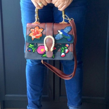 1 inspired by gucci tas met bloemen bruin met grijs 2   www styletrash nl