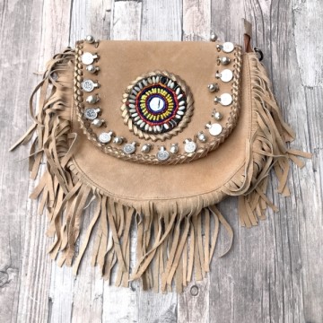 Banjara bag   beige suede met franje styletrashnl   17 12 032