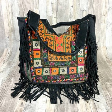 Gypsy Boho Banjara canvas tas