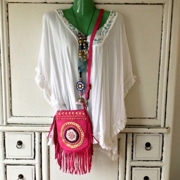 Boho banjara tribal bag   roze  styletrashnl 1