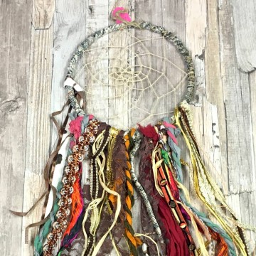 Dromenvanger warm geel en bruin @ StyleTrash.nl