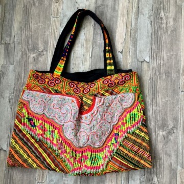Boho hmong fringed bag small  styletrashnl   4135 18