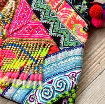 Boho hmong fringed bag small  styletrashnl   4147 03a