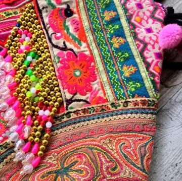 Boho hmong fringed bag small  styletrashnl   4148 04a