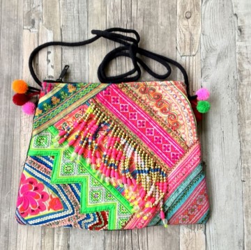 Boho hmong fringed bag small  styletrashnl   4150 06