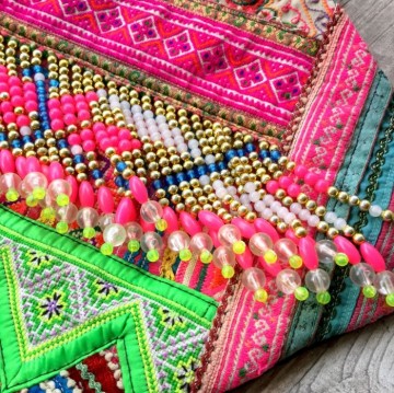 Boho hmong fringed bag small  styletrashnl   4150 06a