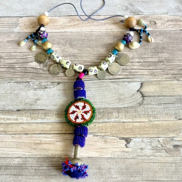Boho ketting kuchi ketting by dazzling gypsy queen  styletrash nl 1607 15