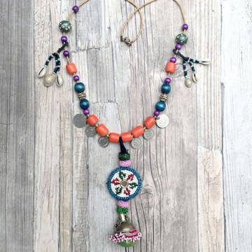 Boho kuchi ketting by dazzling gypsy queen  styletrash nl 1607 21a