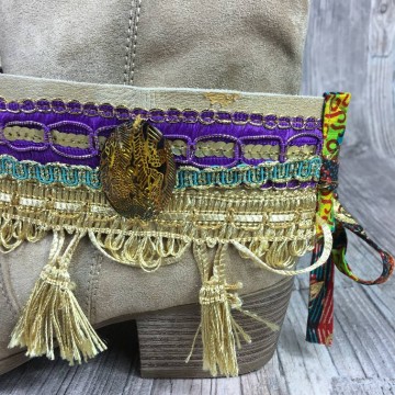 Gypsy boho bootbelts by dazzling gypsy queen at www styeletrash nl b05a
