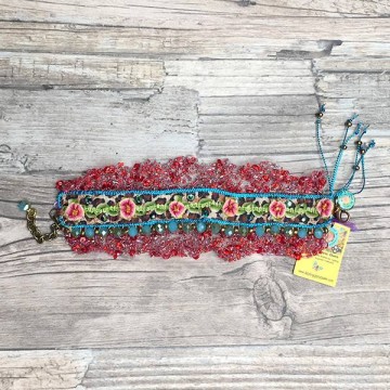 Gypsy handmade armband by dazzling gypsy queen at www styletrash nl 010a