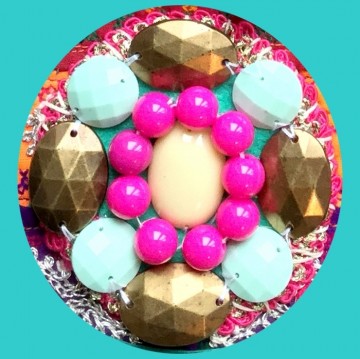 Handmade kralen badge  styletrashnl   09