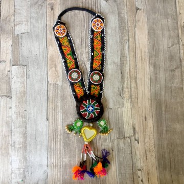 Handmade kuchi banjara ketting at www dazzlinggypsyqueen com 1605 011a