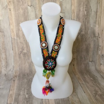 Handmade kuchi banjara ketting at www dazzlinggypsyqueen com 1605 011b