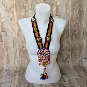 Handmade kuchi banjara ketting at www dazzlinggypsyqueen com 1605 02b