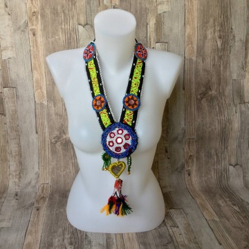 Handmade kuchi banjara ketting at www dazzlinggypsyqueen com 1605 05b