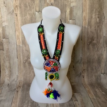 Handmade kuchi banjara ketting at www dazzlinggypsyqueen com 1605 06b