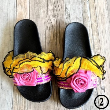 Handmade Ibiza beach slippers - Boho Slides@ styletrash.nl de trend van deze zomer - bl002   39