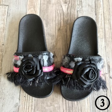 Handmade Ibiza beach slippers - Boho Slides@ styletrash.nl de trend van deze zomer - bl003   38