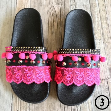 Handmade Ibiza beach slippers - Boho Slides@ styletrash.nl de trend van deze zomer - bl003   39
