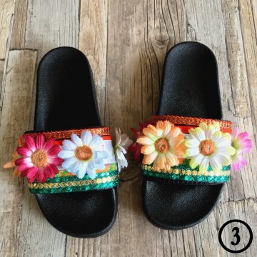 Handmade Ibiza beach slippers - Boho Slides@ styletrash.nl de trend van deze zomer - bl003   40