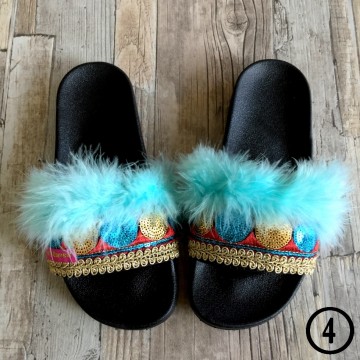 Handmade Ibiza beach slippers - Boho Slides@ styletrash.nl de trend van deze zomer - bl004   38