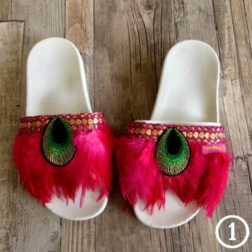 Handmade Ibiza beach slippers - Boho Slides@ styletrash.nl de trend van deze zomer - wh001   38