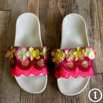Handmade Ibiza beach slippers - Boho Slides@ styletrash.nl de trend van deze zomer - wh001   39