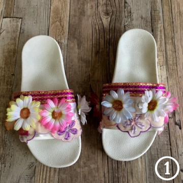Handmade Ibiza beach slippers - Boho Slides@ styletrash.nl de trend van deze zomer - wh001   40