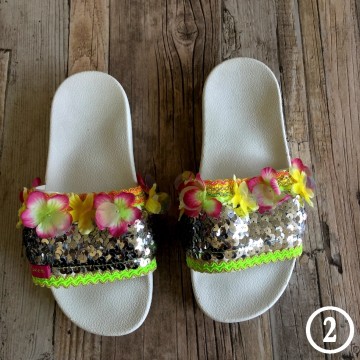 Handmade Ibiza beach slippers - Boho Slides@ styletrash.nl de trend van deze zomer - wh002   38