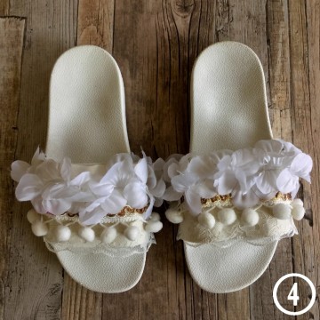 Handmade Ibiza beach slippers - Boho Slides@ styletrash.nl de trend van deze zomer - wh004   41