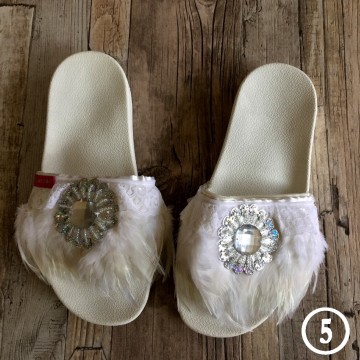 Handmade Ibiza beach slippers - Boho Slides@ styletrash.nl de trend van deze zomer - wh005   41