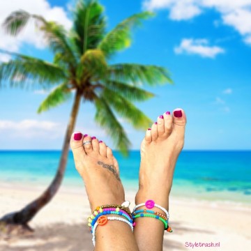 Ibiza enkelbandjes handmade  styletrashnl   feet 1a 1