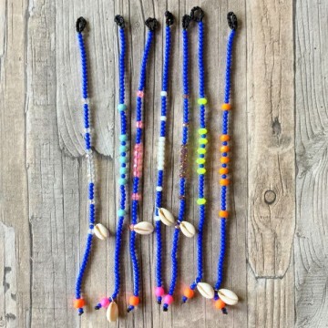 Ibiza enkelbandjes handmade  styletrashnl   kobalt