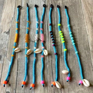 Ibiza enkelbandjes handmade  styletrashnl   turquoise