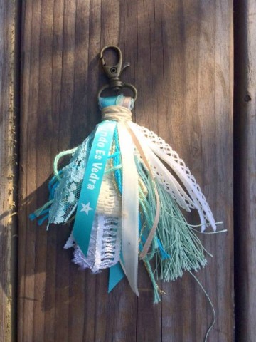Handgemaakte Keychain van Vagabundo es Vedra @ StyleTrash.nl