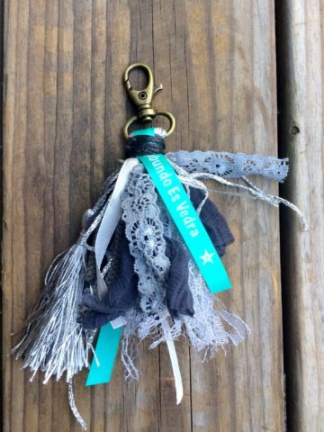 Handgemaakte Keychain van Vagabundo es Vedra @ StyleTrash.nl