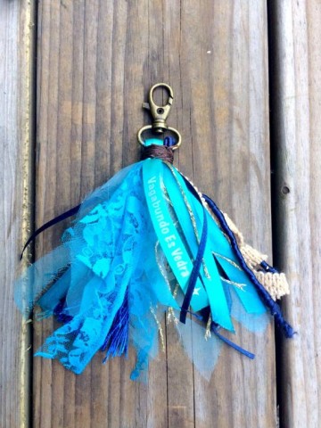 Handgemaakte Keychain van Vagabundo es Vedra @ StyleTrash.nl