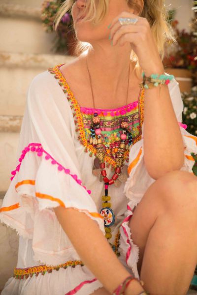 Ibiza Boho Girl met Kuchi ketting @Styletrash.nl